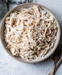 Shredded Cooked Chicken Breast